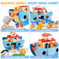 Justwood Wooden Noah'S Ark Toy Animal Play Set, Bible Story Toys Baptism Gift For Boys And Girls, Baby Shape Sorter Toy, Comply With 2025 New Astm F963-23