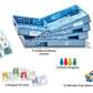 Conclave Brain Games ICECOOL - Fast & Fun Penguin Flicking Strategy Board Game, Ages 6+, Blue, Model BGP5168