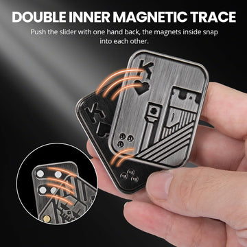 Itokey Fidget Toys Adults, Poker Card Fidget Toy, Metal Fidget Slider To Relieve Anxiety And Stress, Cool Desk Toys For Office,