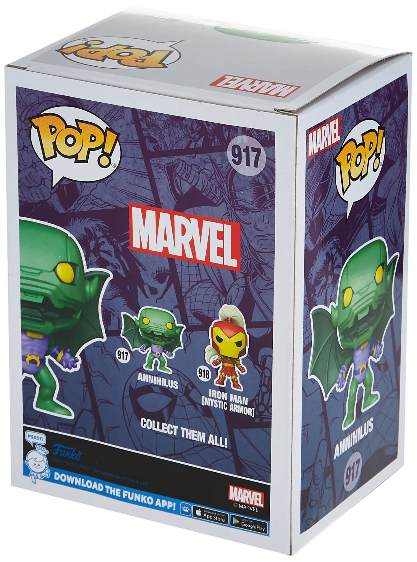 Funko Pop Marvel Marvel Annihilus #917 - Exclusive Special Edition Pop Marvel Figure