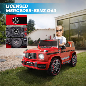 TEOAYEAH 12V 7Ah Licensed Ride on Car for Kids Ages 3-6, Electric Car Ride on Toys w/Parent Remote, Wireless Music, Suspension S