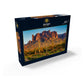 Mypuzzle The Superstition Mountains And Sonoran Desert Landscape At Sunset In Lost Dutchman State Park, Arizona - Premium 100 Pi