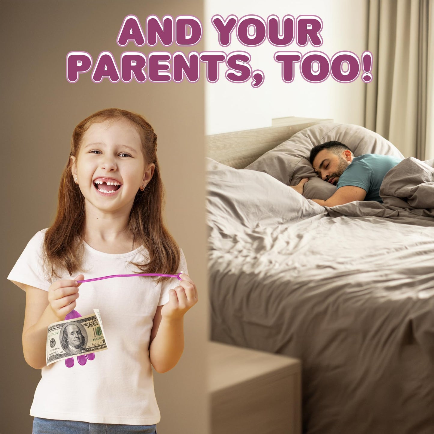 ArtCreativity Giant Sticky Hands for Kids - 4 Pack of 12-Inch Big Stick Hands - Large Sticky Hands in 4 Colors - Stretch Up to 5