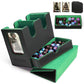 Dalurunhe Mtg Deck Box For Commander Deck Box With Dice Tray Fits 230 Cards, 4 In 1 For Magic Tcg Ccg Deck Card Boxes Case Stora