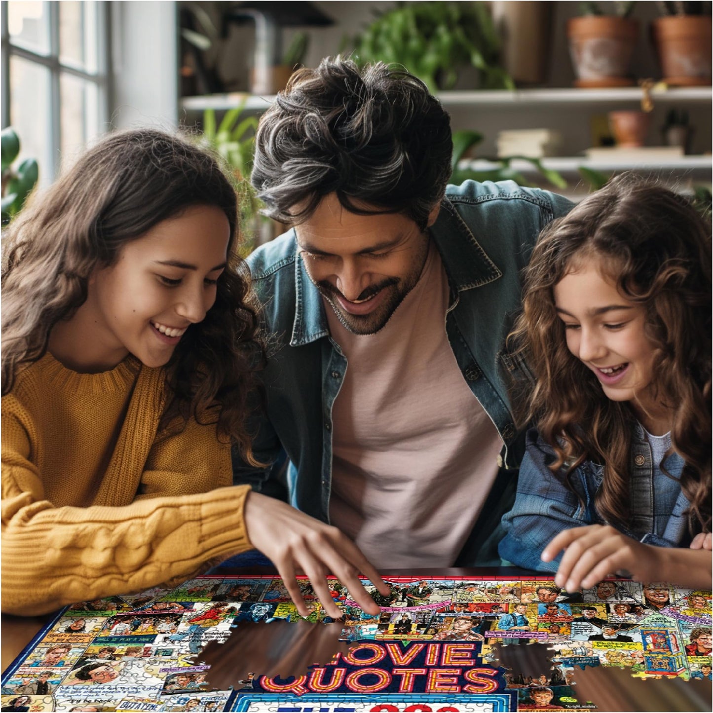 White Mountain Puzzles Movie Quotes The 80S 1000 Piece Jigsaw Popular Pop Culture Puzzle