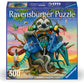 Ravensburger Afterglow 500 Piece Jigsaw Puzzle | Magical Endangered World by Dulk | Environmentally Inspired Art | enhanced Quality | Eco-Friendly Materials