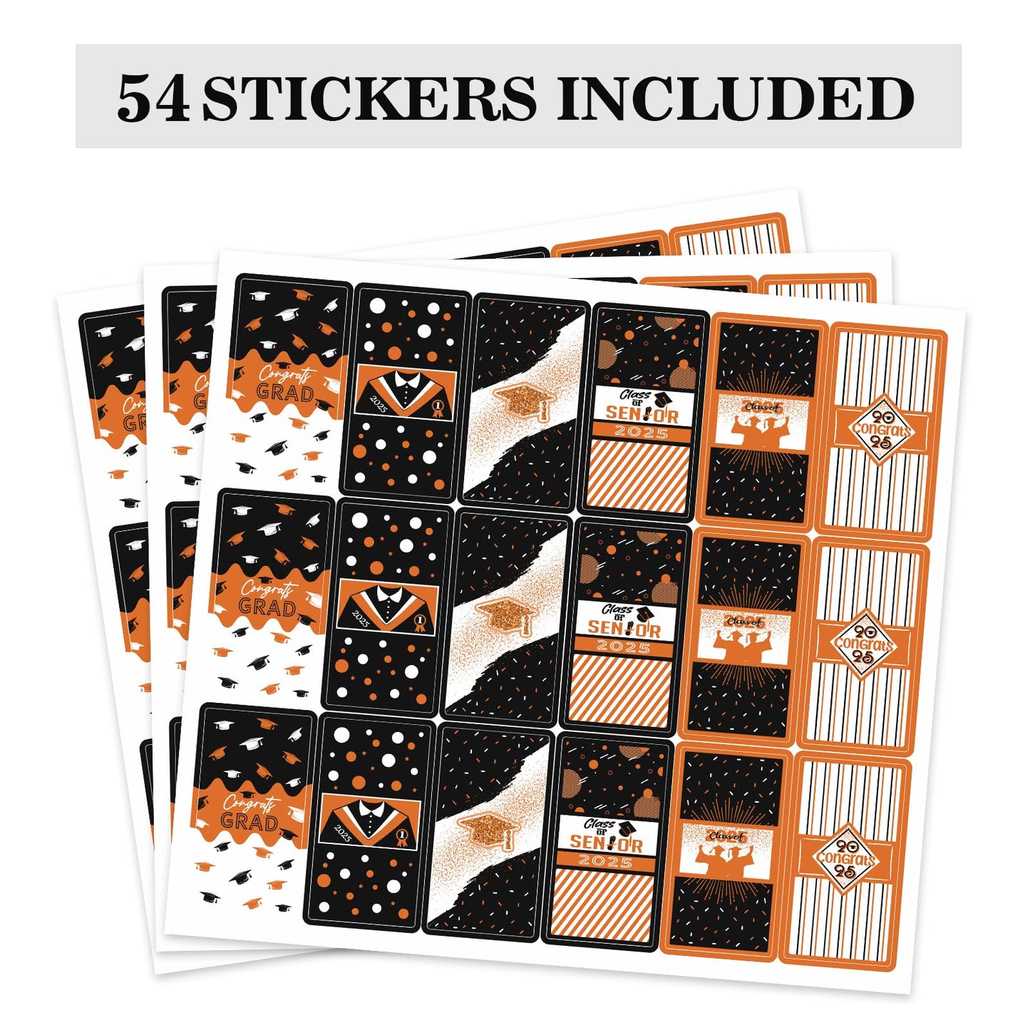 PHOHUI HAVE A NICE TIME Graduation Party Miniature Candy Bar Wrapper,Congrats Grad Stickers Graduation Candy Stickers,Class of 2