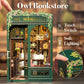 CUTEBEE Book Nook Kit - DIY Miniature House Dollhouse Kit for mature-themed and Teens  Booknook Bookshelf Decor Alley Model Build with LED Light  Gifts for Family and Friends