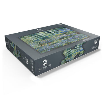 Mypuzzle Claude Monets Water Lilies And Japanese Bridge 1899 - Premium 1000 Piece Jigsaw Puzzle For Adults