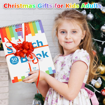 Drawing Pad For Kids, Sketch Pads 50 Sheets, 3-Pack Spiral Bound Drawing Books Bulk 6'' X 9 '' Children Drawing Paper For Crayon