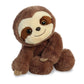 Aurora Adorable Flopsie Smiles Sloth Stuffed Animal - Playful Ease - Timeless Companions - Brown 12 Inches