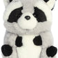 Aurora® Round Rolly Pet™ Ripley Raccoon Stuffed Animal - Adorable Companions - On-The-Go Fun - Gray 5 Inches