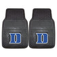 FANMATS 12097 Duke Blue Devils 2-Piece Heavy Duty Vinyl Car Mat Set, Front Row Floor Mats, All Weather Protection, Universal Fit