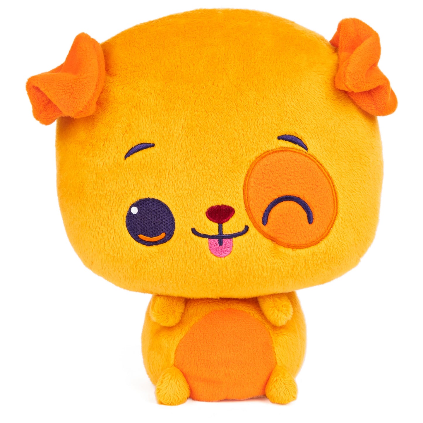 Gund Drops, Paulie Pup, Expressive Premium Stuffed Animal Soft Plush Pet, Orange Puppy, 9