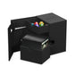Ultimate Guard Flip'n'Tray 133+, Deck Case for 133 Double-Sleeved TCG Cards + Dice Tray, Black, Independent Magnetic Closure & M