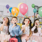 Helium Tank For Balloons At Home, 14.9 Cu Ft Helium Balloon Pump Kit With 50 Assorted Latex Balloons, White Curling Ribbon And W