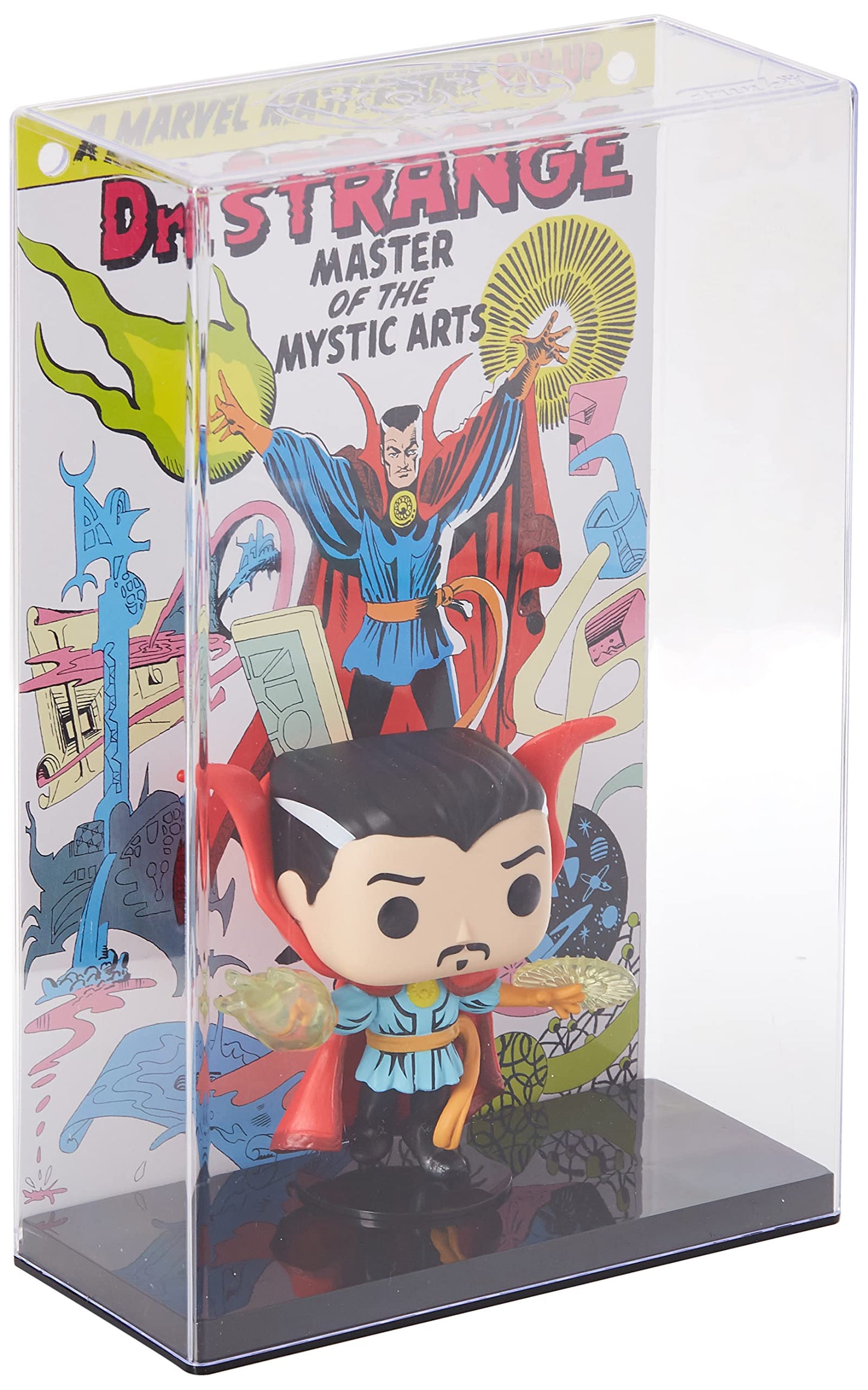 Funko Pop! Vinyl Doctor Strange Comic Cover Figure - 9cm, Multicolored, Model 60852