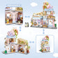 Street View Flower House Shop Mini Building Blocks  MOC Creative Building Toys Cute Panda Building Set for Girls 6-12  Simulation Architecture Construction Toy  Gift Idea for Kids mature-themeds (854 PCS)