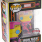 Funko Marvel Black Light Iron Man Collectable Toy - Standard Size, Multicolor, Vinyl, Model 48846