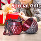 Flavery 3D Printed Dragon Egg with Flexible Crystal Dragon Inside, Colorful Fidget Toy, Birthday Gift, Desk Pet Figure - 12    D