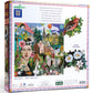 eeBoo Piece & Love: Artist & Daughter - 1000 Piece Puzzle - mature-themed Square Jigsaw  23x23  Includes Image Reference Insert  Glossy Pieces