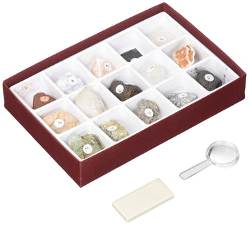 15 Different Mineral Study Set