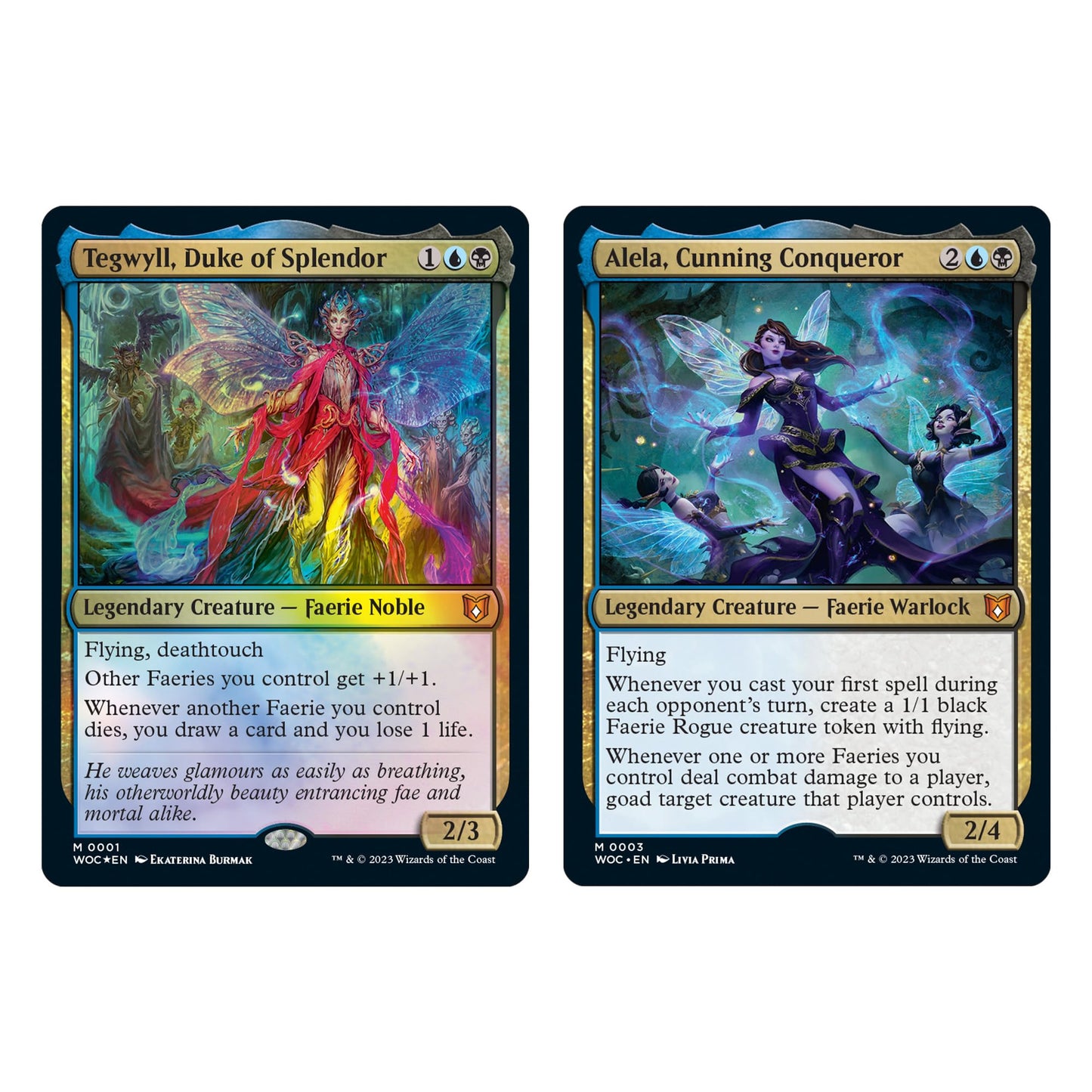 Magic The Gathering Commander Deck - FAE Dominion, 100 Cards, Multicolor, Model D24830000, Includes Collector Booster Pack