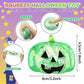 Meooeck 12 Pcs Halloween Pumpkin Stress Balls Bulk 3.2 Inches Halloween Party Favors Pumpkin Sensory Fidget Squeeze Toys Stress Relief Toys for Kids mature-themed Goodie Bag Basket Stuffers Gift ADHD Anxiety