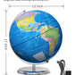 Soundance 13 Inch World Globe With Stable Heavy Metal Base, Educational Globe For Kids Learning, Large Globe Lamp With Colorful
