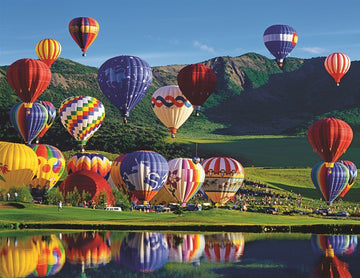 Springbok'S 350 Piece Jigsaw Puzzle Balloon Bonanza - Made In Usa