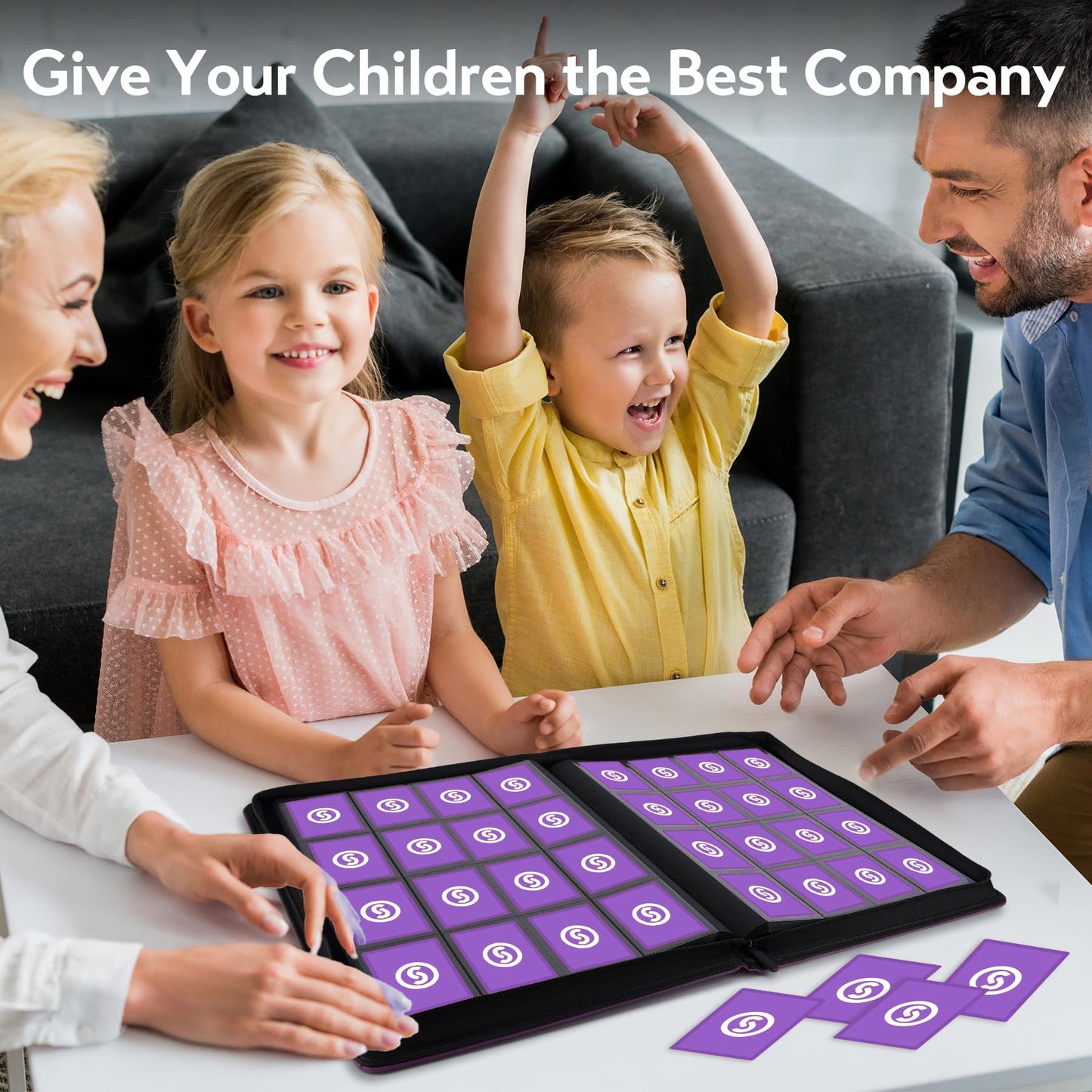 1000+ Pockets Trading Card Binder  enhanced 16 Pocket Card Binder  Ringless Side Loading Collection Album Holder Folders for MTG  TCG  Game Cards & Sports Cards (Purple)