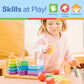 Melissa & Doug Geometric Stacker - Wooden Educational Toy