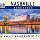 Masterpieces - 1000 Piece Jigsaw Puzzle, Nashville Skyline Panoramic, Fun For Adults, Family, Kids 13'X39