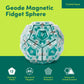 Speks Geode Sphere Magnetic Fidget Toy For Adults & Teens 14+ | Sensory Gadget For Stress Relief And Anxiety, Office Desk Toy Pr