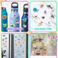 Benresive Reusable Sticker Books For Kids 2-4, Sticker Books For Toddlers 1-3, Toddler Sticker Book Age 2-4, Toddler Travel Toys Activities Crafts Gifts - Ocean, Fairy And Dinosaur