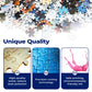 1000 Pieces Puzzles for mature-themed Wooden Jigsaw Puzzle 1000 Piece Puzzle mature-themed Children Elderly Puzzle Flower Eiffel Tower Paris Bridge Puzzle Gift for Mom Dad Family Friend Home Decor Wall Art 29.5x20IN
