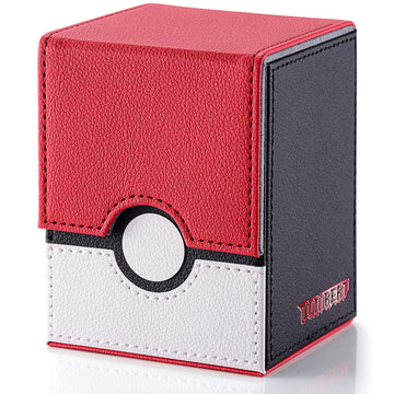 Tombert 150+ Premium Deck Box Case For Ptcg, Mtg, Large Capacity With 2 Dividers, Fits 100+ Sleeved Cards Tcg Trading Card Games