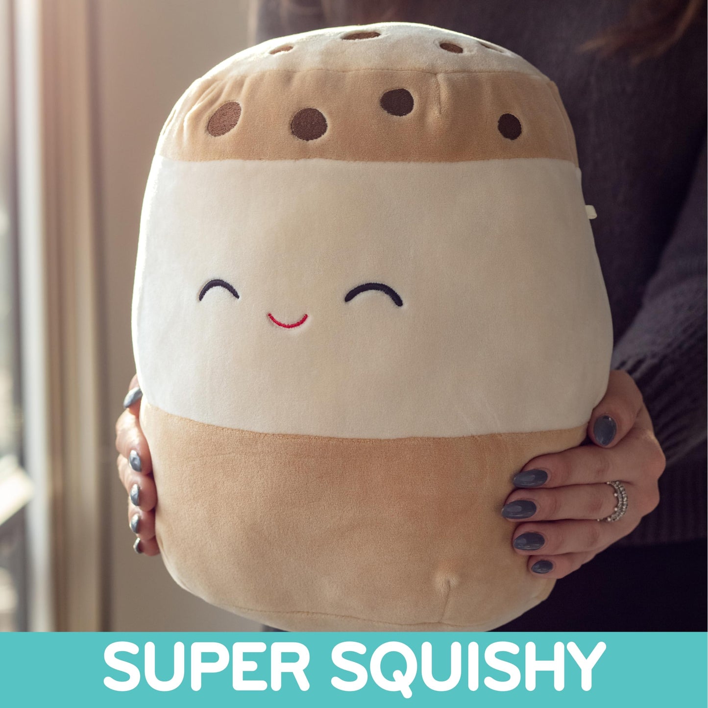 Squishmallows 10-Inch Koako The S'More Plush Toy - Soft, Brown, Collectible Stuffed Animal for Kids, Girls & Boys