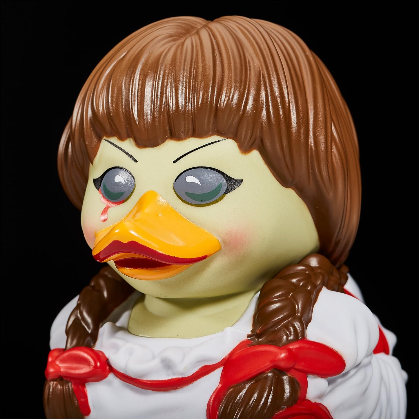 TUBBZ Annabelle Cosplaying Rubber Duck Vinyl Figure - Boxed Edition, NS4920, Horror Collectible, Unique Gift