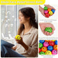 96 Pack Smile Face Stress Balls Bulk 2 Inch Funny Face Stress Relief Balls Colorful Mini Squeeze Balls Foam Smile Face Toys For