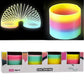 The Dreidel Company Plastic Coil Spring, Glow-In-The-Dark Magic Rainbow Slingy, Party Favor, Birthday Bag Filler, Stocking Stuff