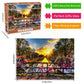 HUADADA Jigsaw Puzzles for mature-themeds 1000 Piece Puzzle for mature-themeds 1000 Pieces Puzzle 1000 Pieces-Amsterdam Sunrise 1000 Piece Jigsaw Puzzles for mature-themeds Gifts