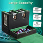 Dalurunhe Mtg Deck Box For Commander Deck Box With Dice Tray Fits 230 Cards, 4 In 1 For Magic Tcg Ccg Deck Card Boxes Case Stora