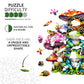 Jigfoxy Wooden Puzzle For Adults, Frog Family Wooden Jigsaw Puzzles For Adults, Unique Animal Shape Wood Cut Puzzles For Family Friend Puzzle Lovers(M-11.4 * 10.9In-190Pcs)