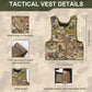 Toymni Army Costume For Kids, Boys Military Soldier Costume With Tactical Camouflage Vest And Army Toy Accessories Gear, Hallowe