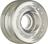 Rollerbones Art Elite 103A Competition Roller Skate Wheels (Set Of 8), Clear, 57Mm