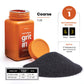 Dan&Darci Rock Tumbler Grit Refill Kit - 3.5 Pounds Grits Media + Poly Plastic Pellets - Rocks Polishing Refills For Any Brand Tumblers - Polish Tumbling Supplies Set - Stone Polisher
