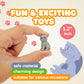 Tiny Dog And Cat Figurines For Kids - Small Animals Toys In Bulk - Little Pet Toys - Tiny Plastic Toys For Kids Classroom Prizes - 25 Pcs - Easter Gifts For Kids