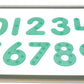 Tickit Silishapes Dot Numbers - Set Of 10 - Transparent Silicone Numbers With Corresponding Dots To Count - Teach Numbers, Counting And Subitizing