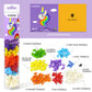 Tricofun 3D Soft Interlocking Forest Animal Building Blocks, Stem Toys For Kids Aged 6 Years (1009-Unicorn)